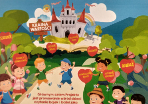 Międzynarodowy projekt czytelniczy "Magiczna moc bajek".