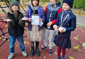 Podzieliliśmy się na drużyny.