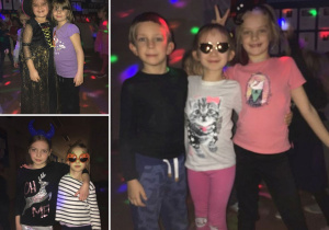 Uczniowie podczas zabawy na dyskotece.