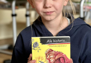 Kaja opowiedziała o książce pod tytułem "Jak zdobyłeś koronę, Bolesławie Chrobry?".
