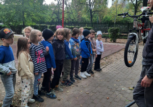 Burza mózgów "Budowa roweru" dla pierwszoklasistów.