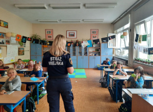 "Spotkanie z nieznajomym" - gość w szkole