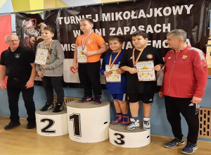Turniej mikołajkowy w mini zapasach