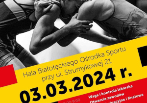 Plakat informujący o wydarzeniu. O jego miejscu, dacie i godzinie.