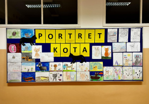 Wystawa konkursowych prac plastycznych.