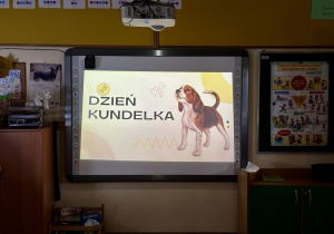 Początek prezentacji - pierwszy slajd "Dzień Kundelka".