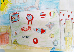 Plakat klasy 2a.