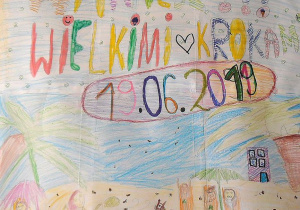 Plakat klas 4c i 4d.