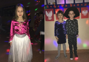 Uczniowie podczas zabawy na dyskotece.