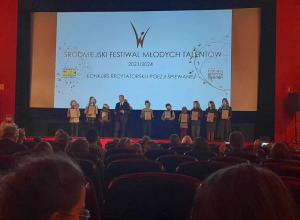 Uroczysty finał trzech konkursów 18. edycji Śródmiejskiego Festiwalu Młodych Talentów..