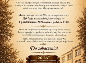Drodzy Absolwenci!